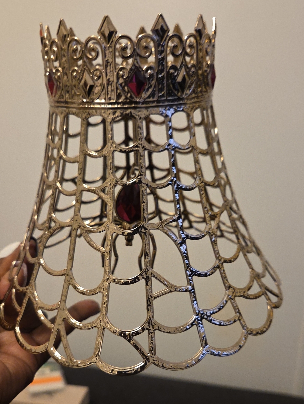 Bath & Body Works Gold-tone Single Wick Candle Holder
